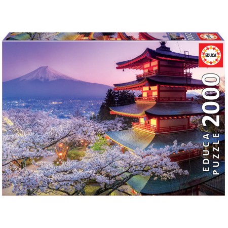 Puzzle Educa Mount Fuji Japan 16775 2000 Pieces by Educa, Jigsaws - Ref: S7165882, Price: 39,05 €, Discount: %