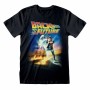 Camiseta de Manga Corta Back to the Future Poster Negro Unisex de Back to the Future, Camisetas - Ref: D0800495, Precio: 23,7...