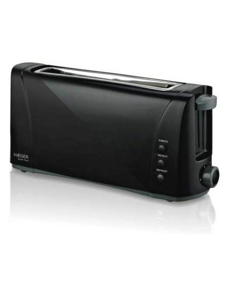 Toaster Haeger TO-100.007A 1000 W Black | Tienda24 Tienda24.eu