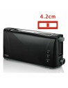 Toaster Haeger TO-100.007A 1000 W Black | Tienda24 Tienda24.eu