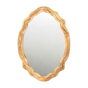 Wall mirror Romimex Natural Wood 61 x 86 x 3 cm by Romimex, Wall-Mounted Mirrors - Ref: D1616799, Price: 89,35 €, Discount: %