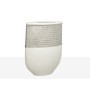 Vaso Romimex Bianco Argentato Ceramica 21 x 28 x 9 cm di Romimex, Vasi - Rif: D1616821, Prezzo: 59,57 €, Sconto: %