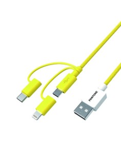 Câble USB Pantone PT-USB003Y1 Jaune 1,2 m de Pantone, Câbles USB - Ref: S7783277, Precio: 22,06 €, Descuento: %