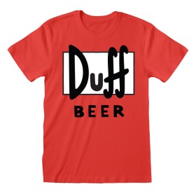 Camiseta de Manga Corta Unisex The Simpsons Duff de The Simpsons, Camisetas - Ref: D0800504, Precio: 23,73 €, Descuento: %