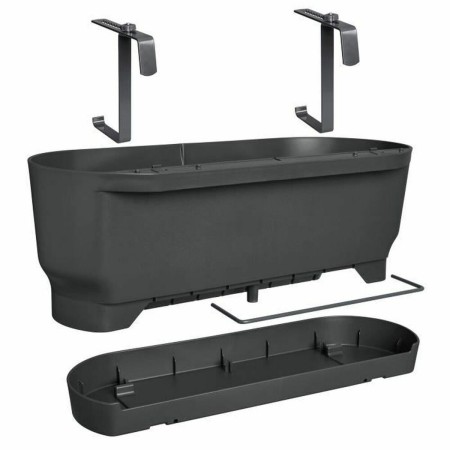 Pot Elho Greenville 21,2 x 52 x 19,4 cm Noir Ø 52 cm de Elho, Pots de fleurs - Réf : S7167344, Prix : 53,85 €, Remise : %