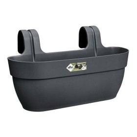 Pot Elho Anthracite 24 x 46 x 26,5 cm de Elho, Pots de fleurs - Réf : S7167353, Prix : 30,19 €, Remise : %