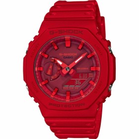 Montre Unisexe Casio GA-2100-4AER Rouge Multifonction de Casio, Montres bracelet - Réf : S7167574, Prix : 85,01 €, Remise : %