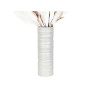 Vase Romimex White Ceramic 12 x 35 x 12 cm by Romimex, Vases - Ref: D1616862, Price: 20,15 €, Discount: %