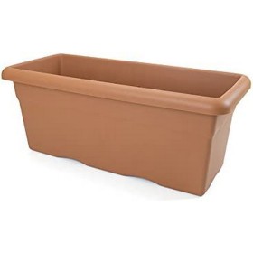 Pot Plastiken Terre cuite Plastique Rectangulaire 100 x 44 x 40 cm de Plastiken, Pots de fleurs - Réf : S7167865, Prix : 75,7...