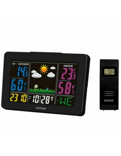 Station Météorologique Multifonction Denver Electronics WS-540 Noir de Denver Electronics, Station météo - baromètre - Ref: S...