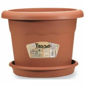 Plant pot Plastiken 7360 Brown Terracotta Plastic Circular Ø 60 cm by Plastiken, Flower Pots - Ref: S7168097, Price: 46,44 €,...