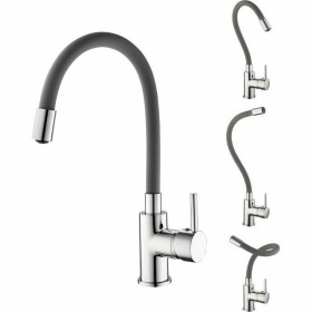 Mixer Tap Rousseau Ilo Flexible hose Metal by Rousseau, Kitchen taps - Ref: S7168374, Price: 77,78 €, Discount: %