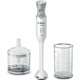 Hand-held Blender BOSCH MSM66020 White Black/Silver 600 W by BOSCH, Cup and hand blenders - Ref: S7168530, Price: 55,36 €, Di...