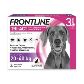 Pipette for Dogs Frontline Tri-Act 20-40 Kg by Frontline, Anti-flea pipettes - Ref: S7168558, Price: 49,32 €, Discount: %