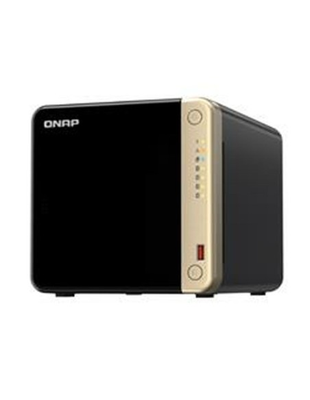 Almacenamiento en Red NAS Qnap TS-464-8G Negro | Tienda24 Tienda24.eu