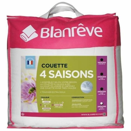 Duvet Blanreve White 300 g/m² 240 x 260 cm by Blanreve, Quilts and quilt covers - Ref: S7168624, Price: 86,32 €, Discount: %