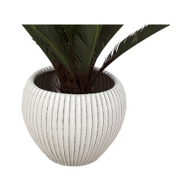 Cache-pot Romimex Beige Céramique Rayures 40 x 34 x 40 cm de Romimex, Cache-pots - Réf : D1616887, Prix : 115,05 €, Remise : %