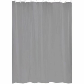 Shower Curtain Gelco Grey 180 x 200 cm by Gelco, Shower curtains, hooks and casings - Ref: S7169017, Price: 22,12 €, Discount: %