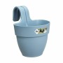 Pot Elho Vibia Campana 24,1 x 20,5 x 26,5 cm Bleu clair de Elho, Pots à suspendre - Réf : S7169113, Prix : 25,82 €, Remise : %