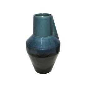 Vase Romimex Bleu/Noir Céramique 17 x 31 x 17 cm de Romimex, Vases - Réf : D1616902, Prix : 47,24 €, Remise : %