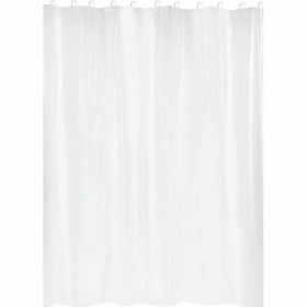 Rideau de Douche Gelco Blanc PVC PEVA 180 x 200 cm de Gelco, Rideaux, crochets et revêtements de douche - Réf : S7169799, Pri...