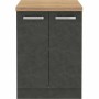 Mobiliário Auxiliar 60 x 51,6 x 85 cm Cinzento de BigBuy Home, Módulos - Ref: S7169841, Preço: 127,69 €, Desconto: %