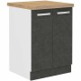 Mueble Auxiliar 60 x 51,6 x 85 cm Gris de BigBuy Home, Módulos - Ref: S7169841, Precio: 127,69 €, Descuento: %