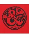 Polar com Capuz Unissexo Dungeons & Dragons Logo Vermelho | Tienda24 Tienda24.eu