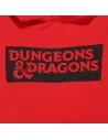 Polar com Capuz Unissexo Dungeons & Dragons Logo Vermelho | Tienda24 Tienda24.eu