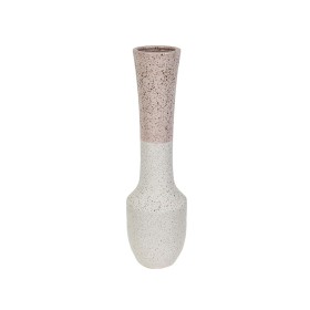 Florero Romimex Blanco/Rosa Cerámica 19 x 68 x 19 cm de Romimex, Jarrones - Ref: D1616914, Precio: 101,00 €, Descuento: %