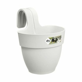 Pot Elho Vibia 24,1 x 20,5 x 26,5 cm Blanc de Elho, Pots de fleurs - Réf : S7170692, Prix : 24,82 €, Remise : %