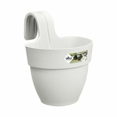 Vaso Elho Vibia 24,1 x 20,5 x 26,5 cm Bianco di Elho, Vasi tradizionali - Rif: S7170692, Prezzo: 24,82 €, Sconto: %