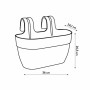 Jardinière suspendue Elho 3662603642500 Plastique 24 x 36 x 26,5 cm de Elho, Pots à suspendre - Réf : S7170695, Prix : 27,29 ...