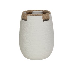 Florero Romimex Blanco Cerámica 23 x 29 x 23 cm de Romimex, Jarrones - Ref: D1616931, Precio: 60,60 €, Descuento: %