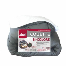 Piumino Letto Abeil Bianco Grigio Bianco/Grigio 350 g/m² 200 x 200 cm di Abeil, Piumini e copripiumini - Rif: S7171291, Prezz...