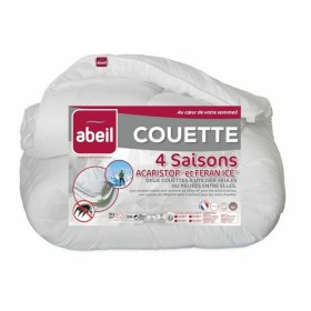 Remplissage de couette Abeil 4 Seasons Anti-acariens 240 x 260 cm 300 g/m² de Abeil, Couettes et housses de couette - Réf : S...