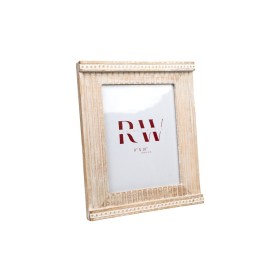 Cadre photo Romimex Blanc Bois de manguier Bois MDF 2 x 25 x 20 cm de Romimex, Cadres muraux et de table - Réf : D1616970, Pr...