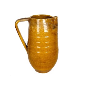 Vase Alexandra House Living Mustard Ceramic 23 x 34 x 16 cm by Alexandra House Living, Vases - Ref: D1616986, Price: 63,67 €,...