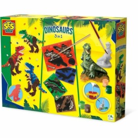 Jogo de Trabalhos Manuais SES Creative Dinosaurs 3 in 1 de SES Creative, Trabalhos para crianças - Ref: S7172046, Preço: 36,0...