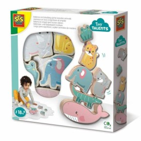 Playset SES Creative Wooden animals to balance and stack de SES Creative, Playsets de figuras de brincar - Ref: S7172142, Pre...