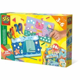 Jouet Educatif SES Creative I learn to paste and recognize shapes Multicouleur de SES Creative, Jeux d'ambiance - Réf : S7172...