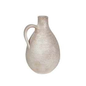 Vase Romimex Gris Céramique Rustique 20 x 30 x 20 cm Avec poignée de Romimex, Vases - Réf : D1616993, Prix : 37,39 €, Remise : %