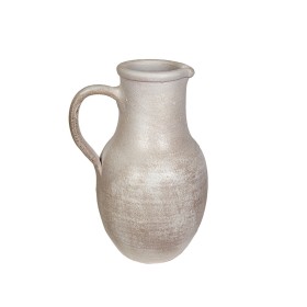 Vase Romimex Gris Céramique 22 x 30 x 16 cm Avec poignée de Romimex, Vases - Réf : D1616997, Prix : 50,35 €, Remise : %