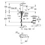 Sifão de Afundamento Grohe 23435000 de Grohe, Torneiras de lavatórios - Ref: S7172348, Preço: 208,53 €, Desconto: %