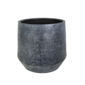 Macetero Romimex Gris Cerámica 25 x 25 x 25 cm de Romimex, Maceteros - Ref: D1617002, Precio: 30,36 €, Descuento: %