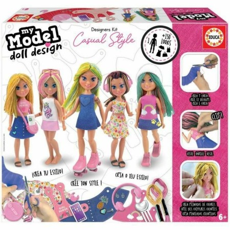 Jouet Educatif Educa My Model Doll Design Casual Multicouleur (1 Pièce) de Educa, Jeux d'ambiance - Réf : S7172455, Prix : 37...