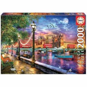 Puzzle Educa London at sunset 19046 2000 Pièces de Educa, Puzzles classiques - Réf : S7172509, Prix : 38,39 €, Remise : %