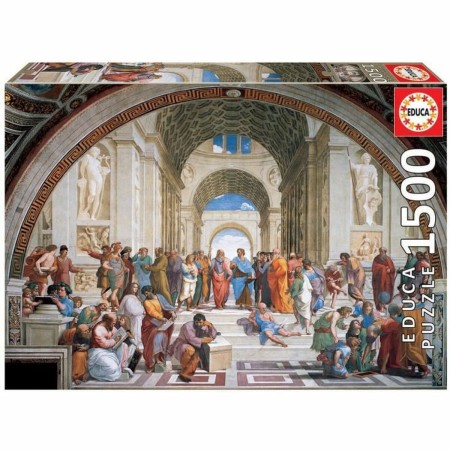 Puzzle 3D Educa School of Athens 1500 Peças de Educa, Puzzles 3D - Ref: S7172518, Preço: 34,90 €, Desconto: %