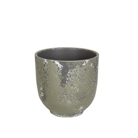 Cache-pot Romimex Gris Céramique 20 x 20 x 20 cm de Romimex, Cache-pots - Réf : D1617014, Prix : 21,68 €, Remise : %