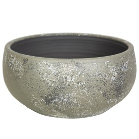 Centro de Mesa Romimex Gris Cerámica 27 x 14 x 27 cm de Romimex, Adornos - Ref: D1617016, Precio: 28,19 €, Descuento: %